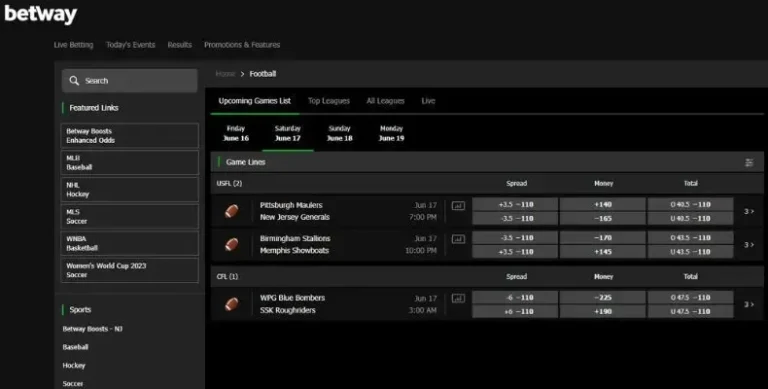 Betway - Sportsbook