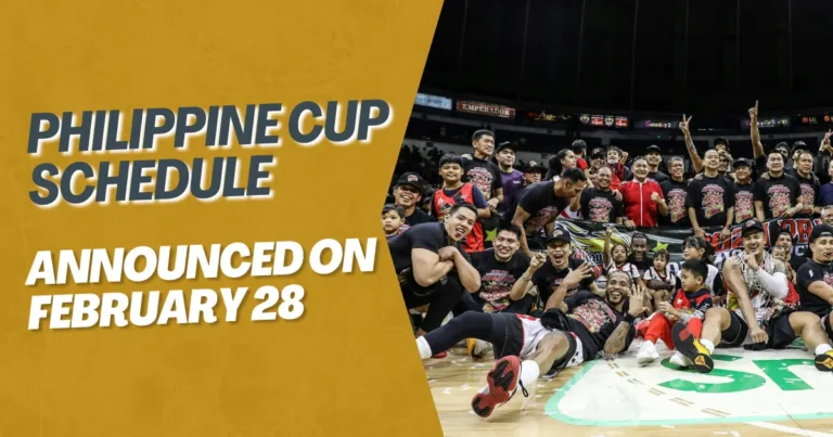 Philippine Cup Schedule PBA Season 48