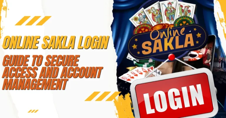 Online Sakla Login Guide to Secure