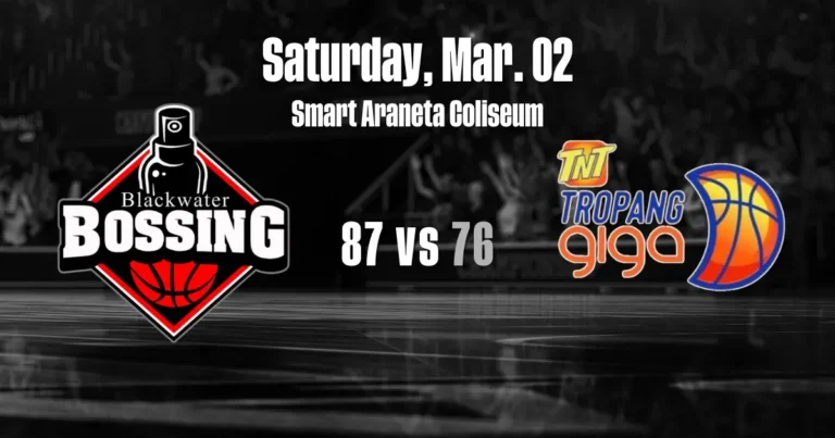 recap 1 Mar 02 BWB vs TNT 2024