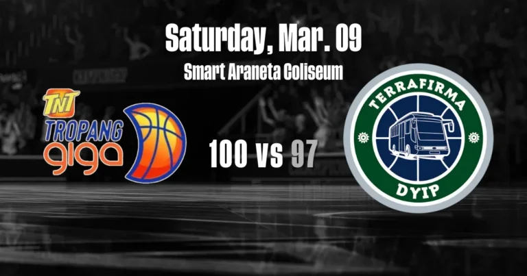 recap 1 Mar 09 TNT vs TER 2024